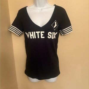 Black White Sox Tshirt Pink by Victoria Secret